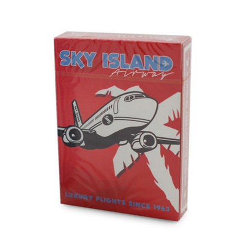 스카이 아일랜드덱 레드 (Sky Island Playing Cards by Edo Huang - Red)